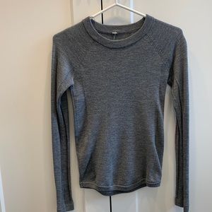 Lululemon knit long sleeve